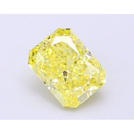 Diament laboratoryjny o barwie fantazyjnej radiant, 1.52ct, VVS2, Fancy Intense Yellow, IGI LG694504115