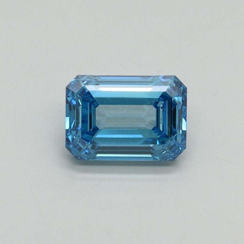 Diament laboratoryjny o barwie fantazyjnej szlif szmaragdowy, 1ct, VVS1, Fancy Vivid Blue, IGI LG707519234 Diament laboratoryjny o barwie fantazyjnej szlif szmaragdowy, 1ct, VVS1, Fancy Vivid Blue, IGI LG707519234