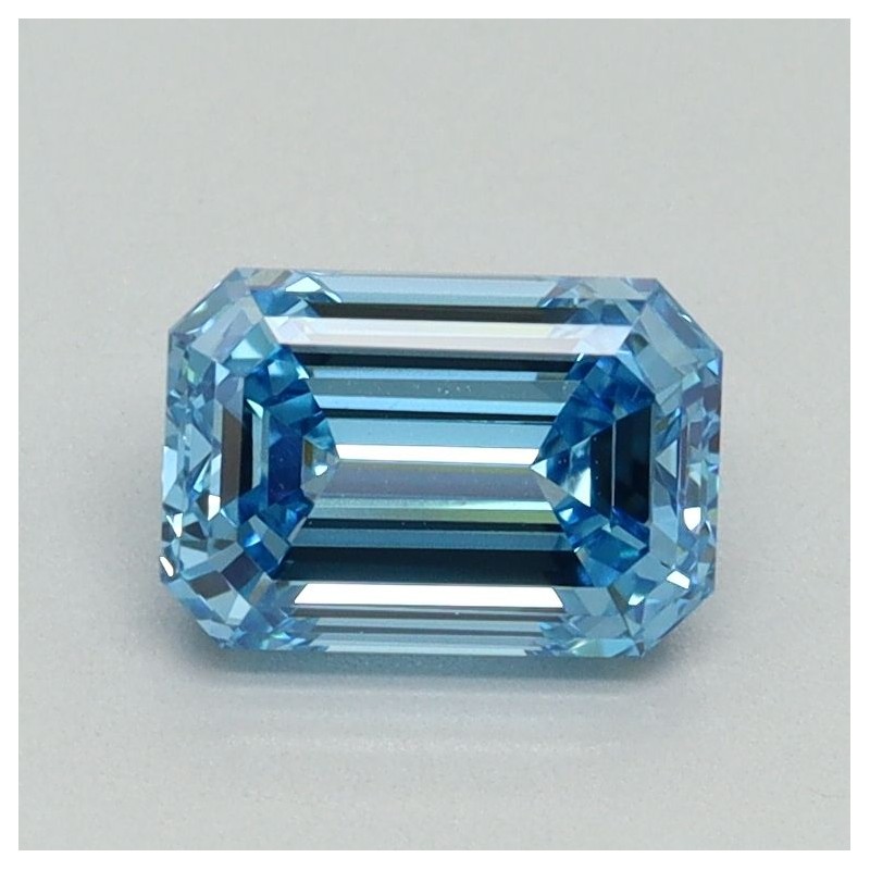Diament laboratoryjny o barwie fantazyjnej szlif szmaragdowy, 1.08ct, VVS2, Fancy Vivid Blue, IGI LG707533191 Diament laboratoryjny o barwie fantazyjnej szlif szmaragdowy, 1.08ct, VVS2, Fancy Vivid Blue, IGI LG707533191