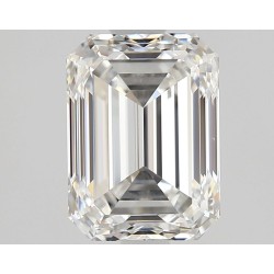 Diament szlif szmaragdowy, 1.5ct, VVS1, F, GIA 7531689854