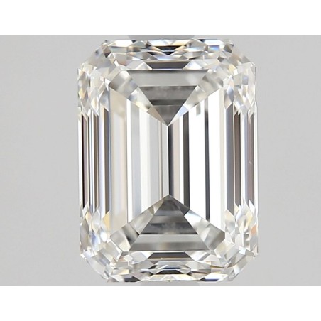 Diament szlif szmaragdowy, 1.5ct, VVS1, F, GIA 7531689854