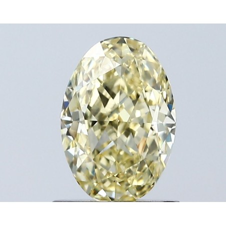 Diament laboratoryjny o barwie fantazyjnej szlif owalny, 1.04ct, VVS2, Fancy Intense Yellow, IGI LG671432892