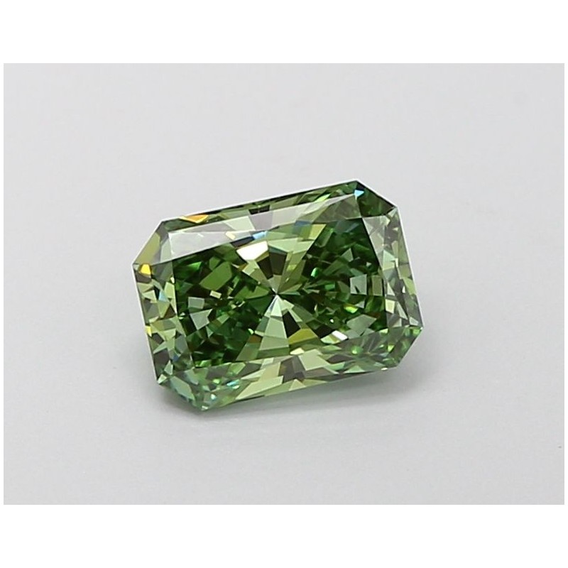 Diament laboratoryjny o barwie fantazyjnej radiant, 1.01ct, VVS2, Fancy Vivid Green, IGI LG660422326 Diament laboratoryjny o barwie fantazyjnej radiant, 1.01ct, VVS2, Fancy Vivid Green, IGI LG660422326