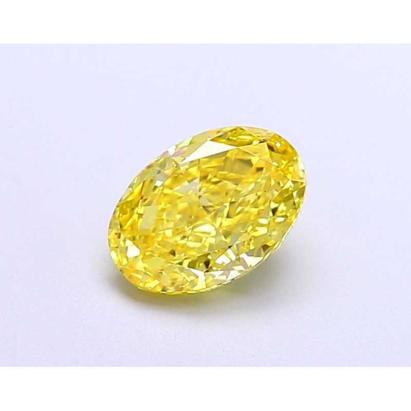 Diament laboratoryjny o barwie fantazyjnej szlif owalny, 1.38ct, VVS2, Fancy Vivid Yellow, IGI LG674504285 Diament laboratoryjny o barwie fantazyjnej szlif owalny, 1.38ct, VVS2, Fancy Vivid Yellow, IGI LG674504285