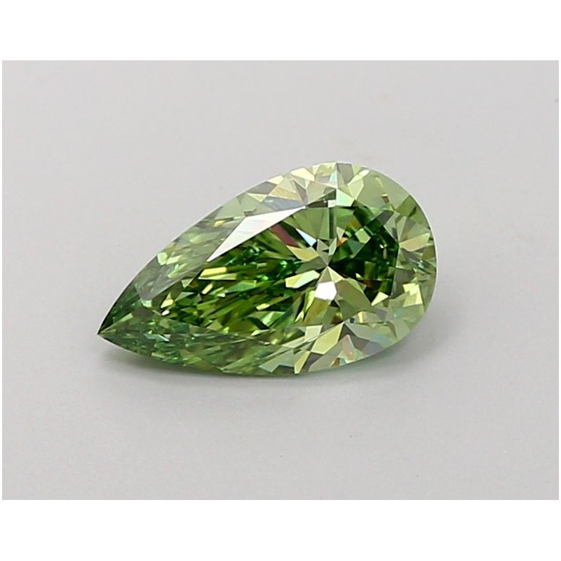 Diament laboratoryjny o barwie fantazyjnej szlif gruszkowy, 1.05ct, VVS2, Fancy Vivid Green, IGI LG660422364 Diament laboratoryjny o barwie fantazyjnej szlif gruszkowy, 1.05ct, VVS2, Fancy Vivid Green, IGI LG660422364