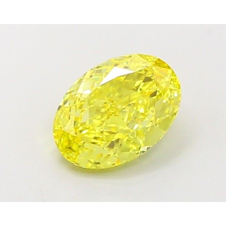 Diament laboratoryjny o barwie fantazyjnej szlif owalny, 1.35ct, VVS2, Fancy Vivid Yellow, IGI LG694504209