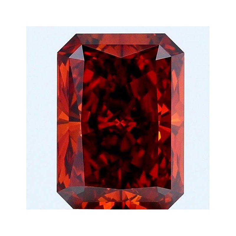 Diament laboratoryjny o barwie fantazyjnej radiant, 1.66ct, VVS2, Fancy Deep Orange, IGI LG677559311 Diament laboratoryjny o barwie fantazyjnej radiant, 1.66ct, VVS2, Fancy Deep Orange, IGI LG677559311