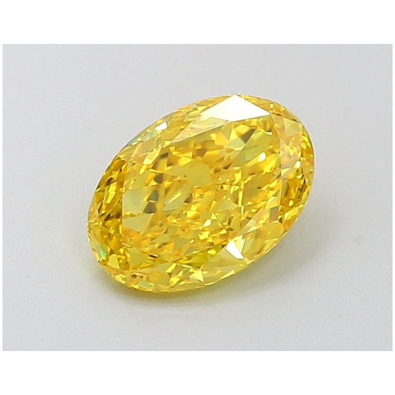 Diament laboratoryjny o barwie fantazyjnej szlif owalny, 1.35ct, IF, Fancy Vivid Yellow, IGI LG639430095 Diament laboratoryjny o barwie fantazyjnej szlif owalny, 1.35ct, IF, Fancy Vivid Yellow, IGI LG639430095