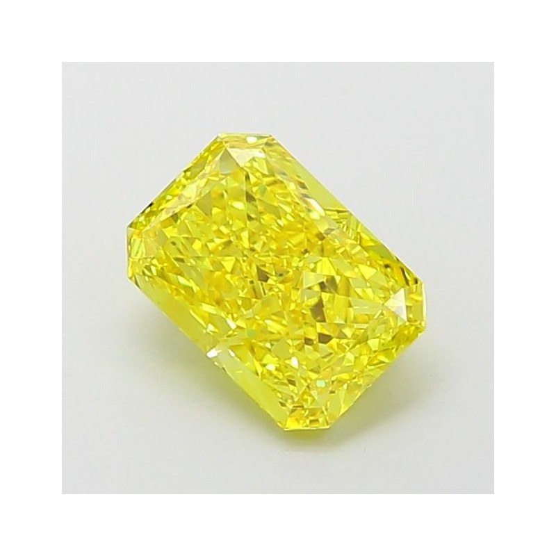 Diament laboratoryjny o barwie fantazyjnej radiant, 1.51ct, IF, Fancy Vivid Yellow, IGI LG660424283 Diament laboratoryjny o barwie fantazyjnej radiant, 1.51ct, IF, Fancy Vivid Yellow, IGI LG660424283