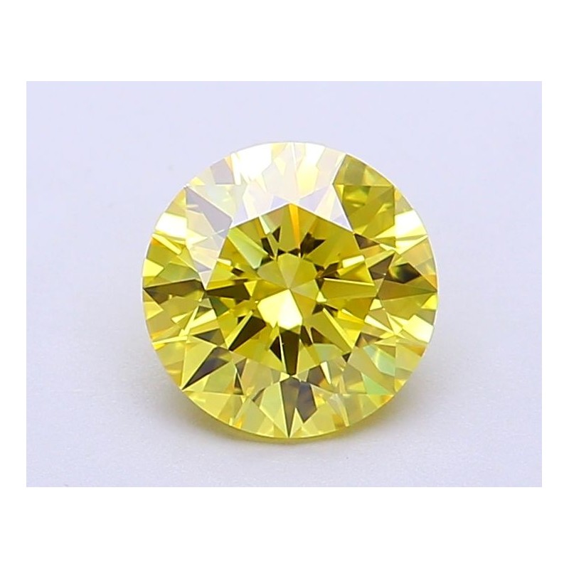 Diament laboratoryjny o barwie fantazyjnej szlif okrągły, 1.36ct, VVS2, Fancy Vivid Yellow, IGI LG700563571 Diament laboratoryjny o barwie fantazyjnej szlif okrągły, 1.36ct, VVS2, Fancy Vivid Yellow, IGI LG700563571