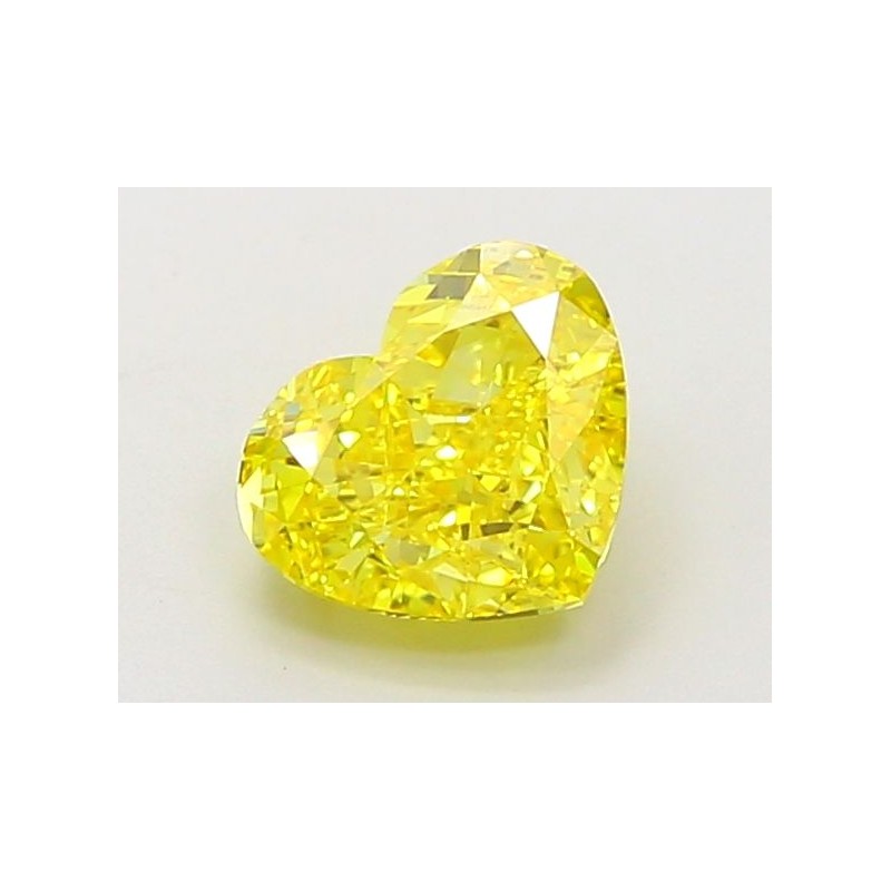 Diament laboratoryjny o barwie fantazyjnej serce, 1.51ct, VVS2, Fancy Vivid Yellow, IGI LG694504377 Diament laboratoryjny o barwie fantazyjnej serce, 1.51ct, VVS2, Fancy Vivid Yellow, IGI LG694504377