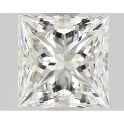 Diament szlif princess, 0.61ct, VS2, H, GIA 5536284999