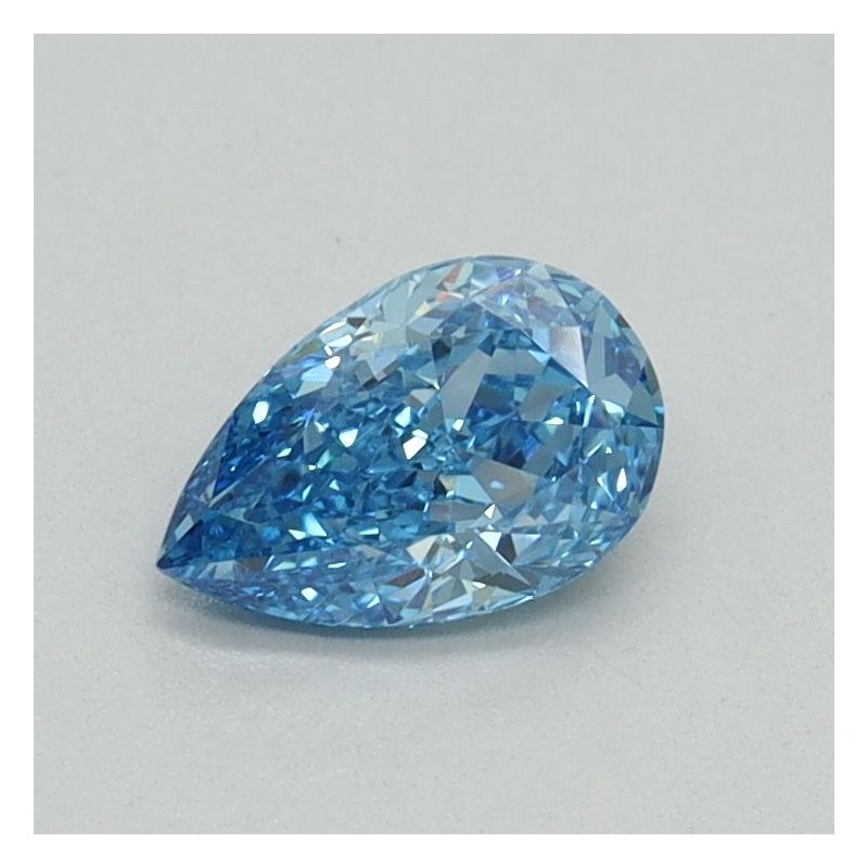 Diament laboratoryjny o barwie fantazyjnej szlif gruszkowy, 0.51ct, VVS2, Fancy Vivid Blue, IGI LG665442928 Diament laboratoryjny o barwie fantazyjnej szlif gruszkowy, 0.51ct, VVS2, Fancy Vivid Blue, IGI LG665442928