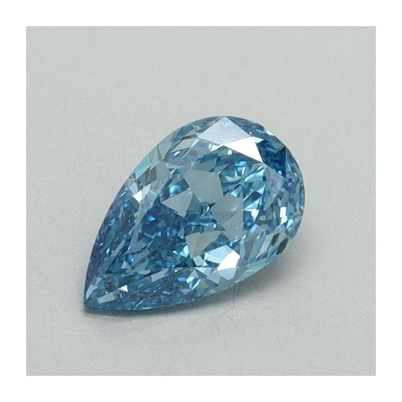 Diament laboratoryjny o barwie fantazyjnej szlif gruszkowy, 0.54ct, VVS2, Fancy Vivid Blue, IGI LG665443004 Diament laboratoryjny o barwie fantazyjnej szlif gruszkowy, 0.54ct, VVS2, Fancy Vivid Blue, IGI LG665443004