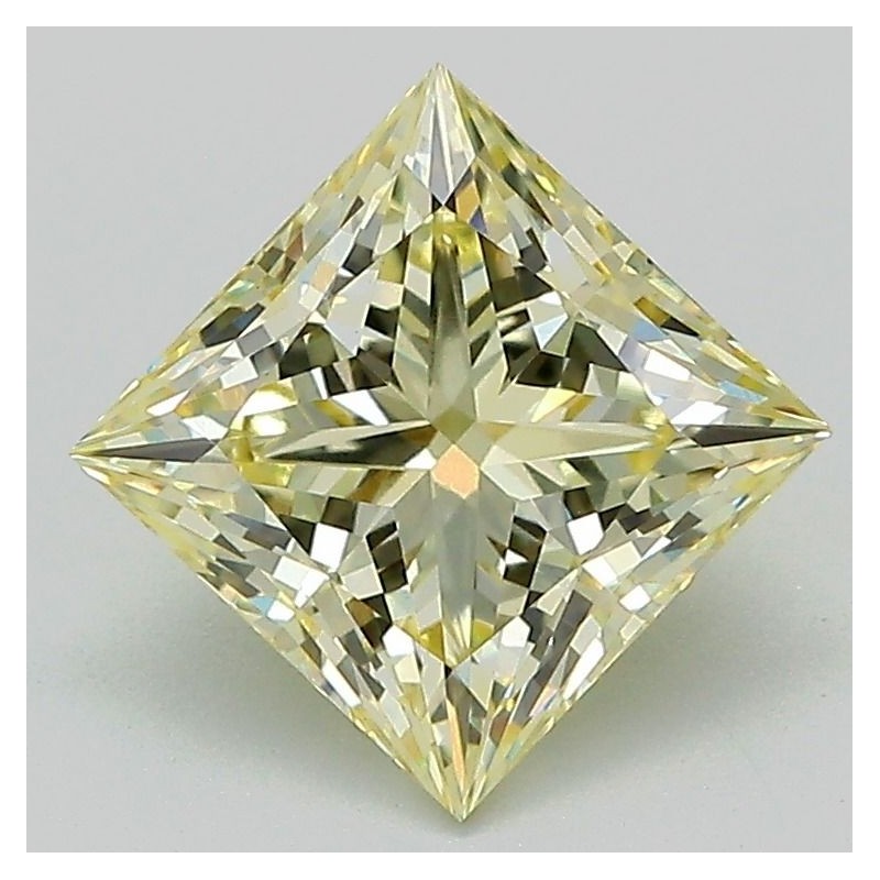 Diament laboratoryjny o barwie fantazyjnej szlif princess, 2.05ct, VVS2, Fancy Light Yellow, IGI LG720544136 Diament laboratoryjny o barwie fantazyjnej szlif princess, 2.05ct, VVS2, Fancy Light Yellow, IGI LG720544136