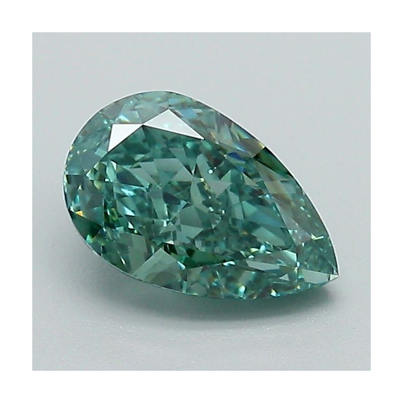 Diament laboratoryjny o barwie fantazyjnej szlif gruszkowy, 1.21ct, VVS2, Fancy Vivid Green, IGI LG660491094 Diament laboratoryjny o barwie fantazyjnej szlif gruszkowy, 1.21ct, VVS2, Fancy Vivid Green, IGI LG660491094