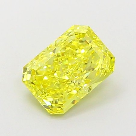 Diament laboratoryjny o barwie fantazyjnej radiant, 1.42ct, VVS2, Fancy Vivid Yellow, IGI LG700517899
