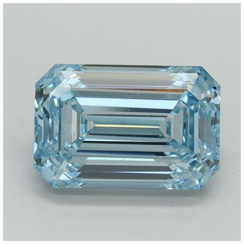 Diament laboratoryjny o barwie fantazyjnej szlif szmaragdowy, 1.59ct, VVS2, Fancy Intense Blue, IGI LG710541765 Diament laboratoryjny o barwie fantazyjnej szlif szmaragdowy, 1.59ct, VVS2, Fancy Intense Blue, IGI LG710541765