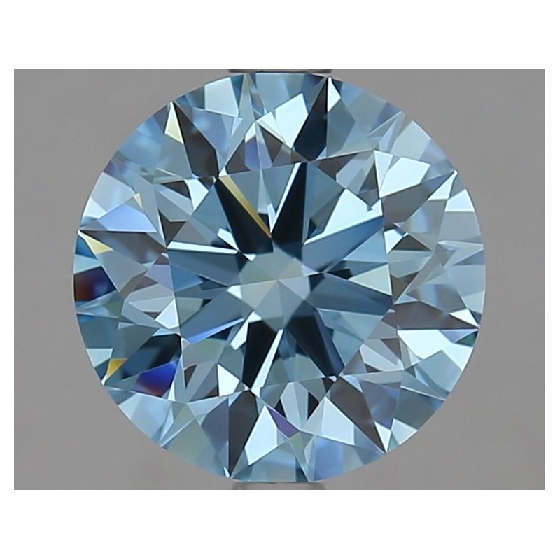 Diament laboratoryjny o barwie fantazyjnej szlif okrągły, 2.3ct, VVS1, Fancy Vivid Blue, IGI LG662446916 Diament laboratoryjny o barwie fantazyjnej szlif okrągły, 2.3ct, VVS1, Fancy Vivid Blue, IGI LG662446916