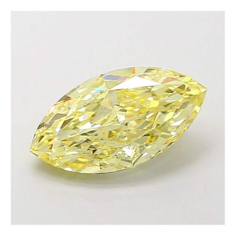 Diament laboratoryjny o barwie fantazyjnej markiza, 2.64ct, VVS2, Fancy Yellow, IGI LG700517598 Diament laboratoryjny o barwie fantazyjnej markiza, 2.64ct, VVS2, Fancy Yellow, IGI LG700517598