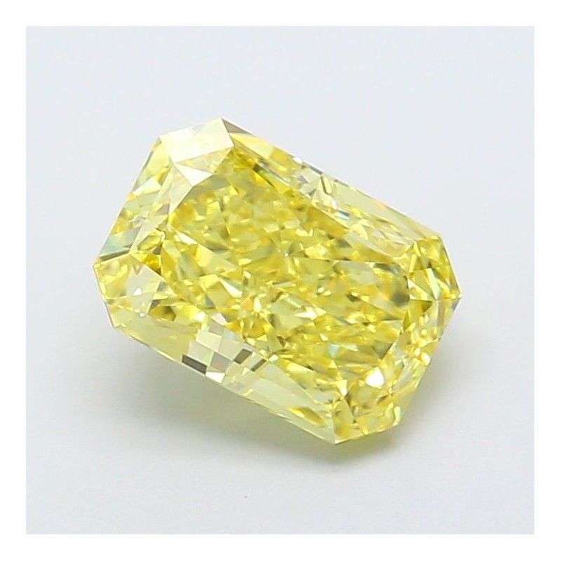 Diament laboratoryjny o barwie fantazyjnej radiant, 2.51ct, VVS2, Fancy Intense Yellow, IGI LG743541384 Diament laboratoryjny o barwie fantazyjnej radiant, 2.51ct, VVS2, Fancy Intense Yellow, IGI LG743541384