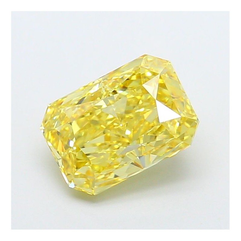Diament laboratoryjny o barwie fantazyjnej radiant, 2.91ct, VVS2, Fancy Intense Yellow, IGI LG743541383 Diament laboratoryjny o barwie fantazyjnej radiant, 2.91ct, VVS2, Fancy Intense Yellow, IGI LG743541383