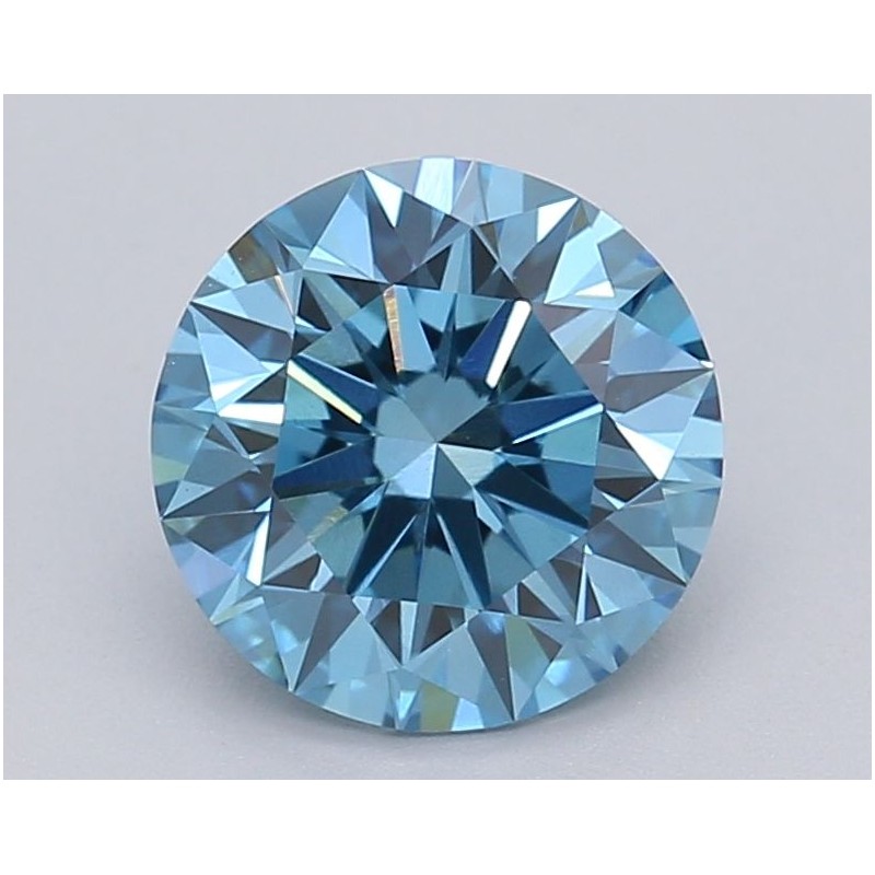 Diament laboratoryjny o barwie fantazyjnej szlif okrągły, 1.53ct, VVS2, Fancy Vivid Blue, IGI LG615361303 Diament laboratoryjny o barwie fantazyjnej szlif okrągły, 1.53ct, VVS2, Fancy Vivid Blue, IGI LG615361303