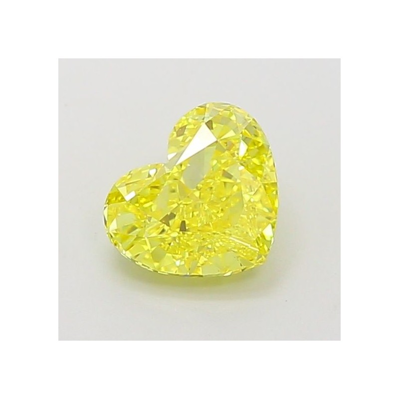 Diament laboratoryjny o barwie fantazyjnej serce, 1.27ct, VVS2, Fancy Vivid Yellow, IGI LG660455192 Diament laboratoryjny o barwie fantazyjnej serce, 1.27ct, VVS2, Fancy Vivid Yellow, IGI LG660455192