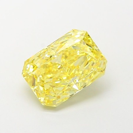 Diament laboratoryjny o barwie fantazyjnej radiant, 2.55ct, VVS2, Fancy Intense Yellow, IGI LG741524892