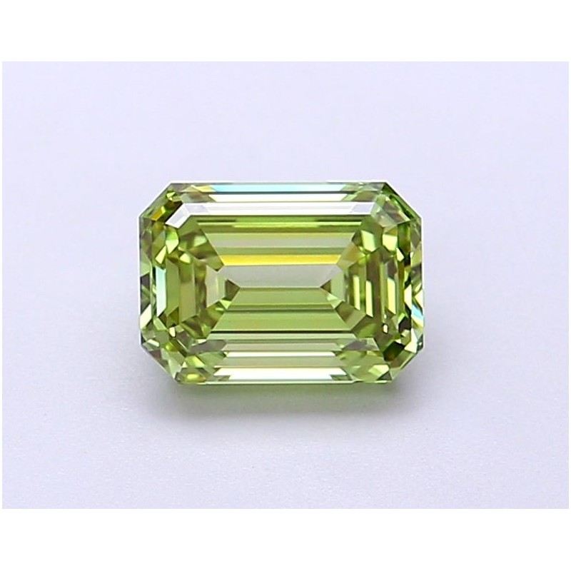 Diament laboratoryjny o barwie fantazyjnej szlif szmaragdowy, 1.1ct, VVS2, Fancy Vivid Green, IGI LG700563732 Diament laboratoryjny o barwie fantazyjnej szlif szmaragdowy, 1.1ct, VVS2, Fancy Vivid Green, IGI LG700563732