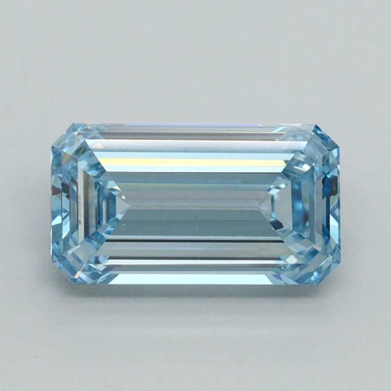 Diament laboratoryjny o barwie fantazyjnej szlif szmaragdowy, 2.14ct, VVS2, Fancy Intense Blue, IGI LG614338766 Diament laboratoryjny o barwie fantazyjnej szlif szmaragdowy, 2.14ct, VVS2, Fancy Intense Blue, IGI LG614338766