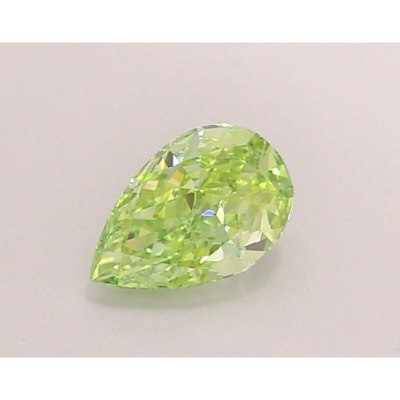 Diament laboratoryjny o barwie fantazyjnej szlif gruszkowy, 1ct, VVS2, Fancy Vivid Green, IGI LG698596883