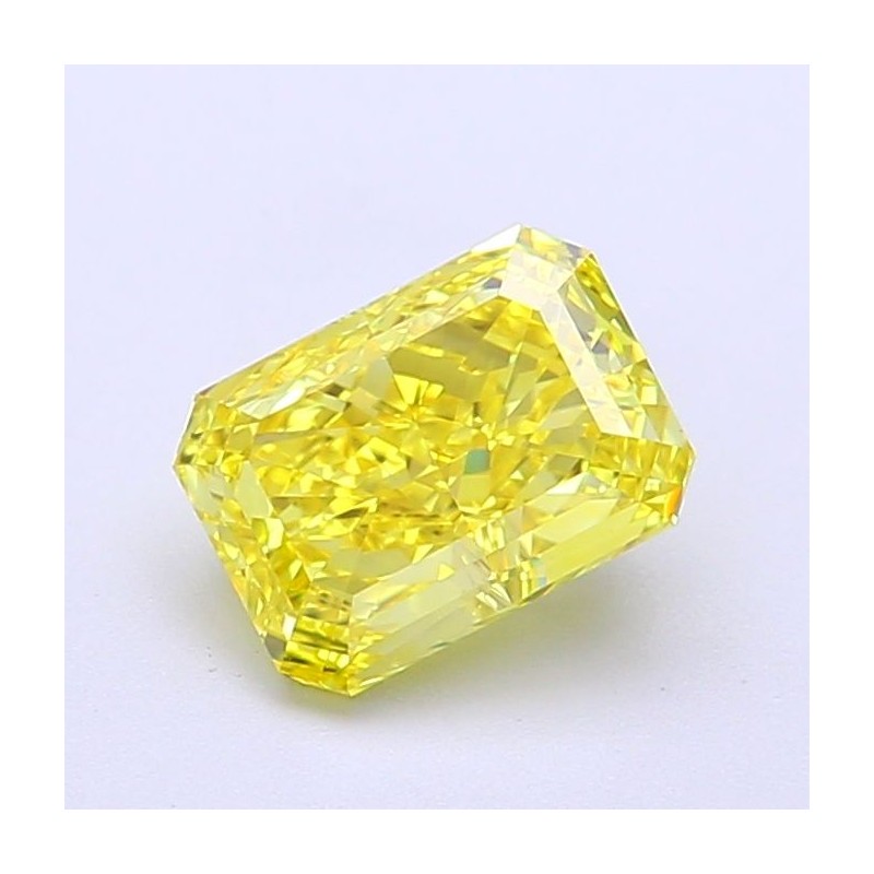 Diament laboratoryjny o barwie fantazyjnej radiant, 1.4ct, VVS1, Fancy Vivid Yellow, IGI LG700517903