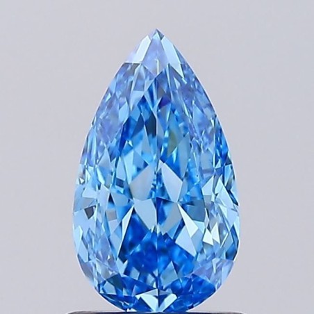 Diament laboratoryjny o barwie fantazyjnej szlif gruszkowy, 1.21ct, VVS2, Fancy Vivid Blue, IGI LG735505173