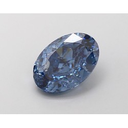 Diament laboratoryjny o barwie fantazyjnej szlif owalny, 2.03ct, VVS2, Fancy Vivid Blue, IGI LG697512322