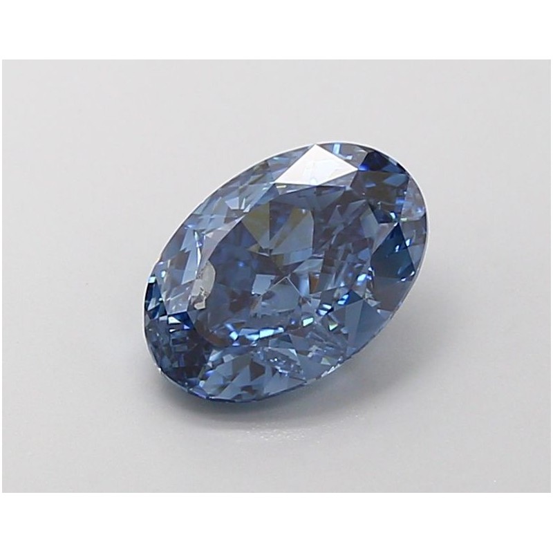 Diament laboratoryjny o barwie fantazyjnej szlif owalny, 2.03ct, VVS2, Fancy Vivid Blue, IGI LG697512322