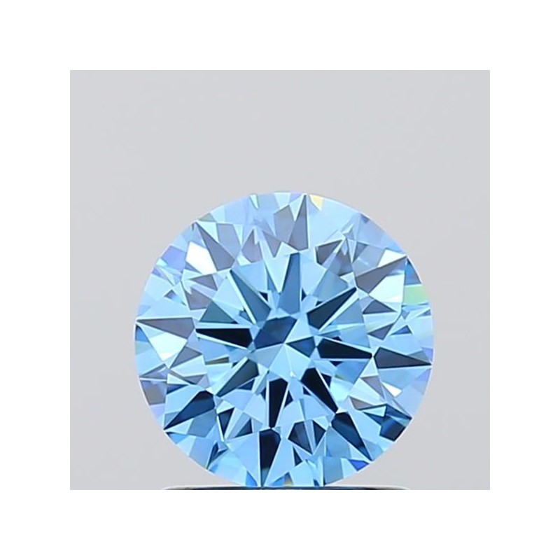 Diament laboratoryjny o barwie fantazyjnej szlif okrągły, 1.03ct, VVS1, Fancy Vivid Blue, IGI LG717577433