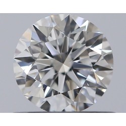 Diament szlif okrągły, 0.53ct, VS1, F, GIA 6531032167