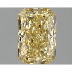 Diament laboratoryjny o barwie fantazyjnej radiant, 1.76ct, VVS2, Fancy Vivid Yellow, IGI LG634488584