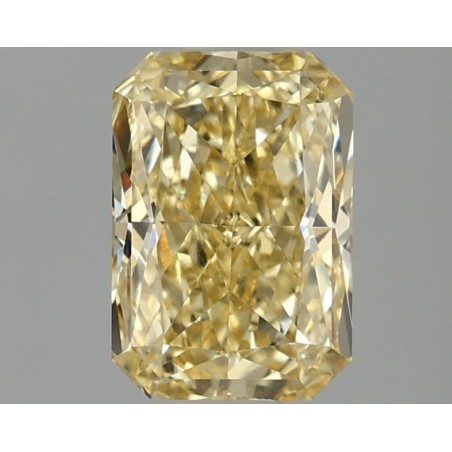 Diament laboratoryjny o barwie fantazyjnej radiant, 1.76ct, VVS2, Fancy Vivid Yellow, IGI LG634488584