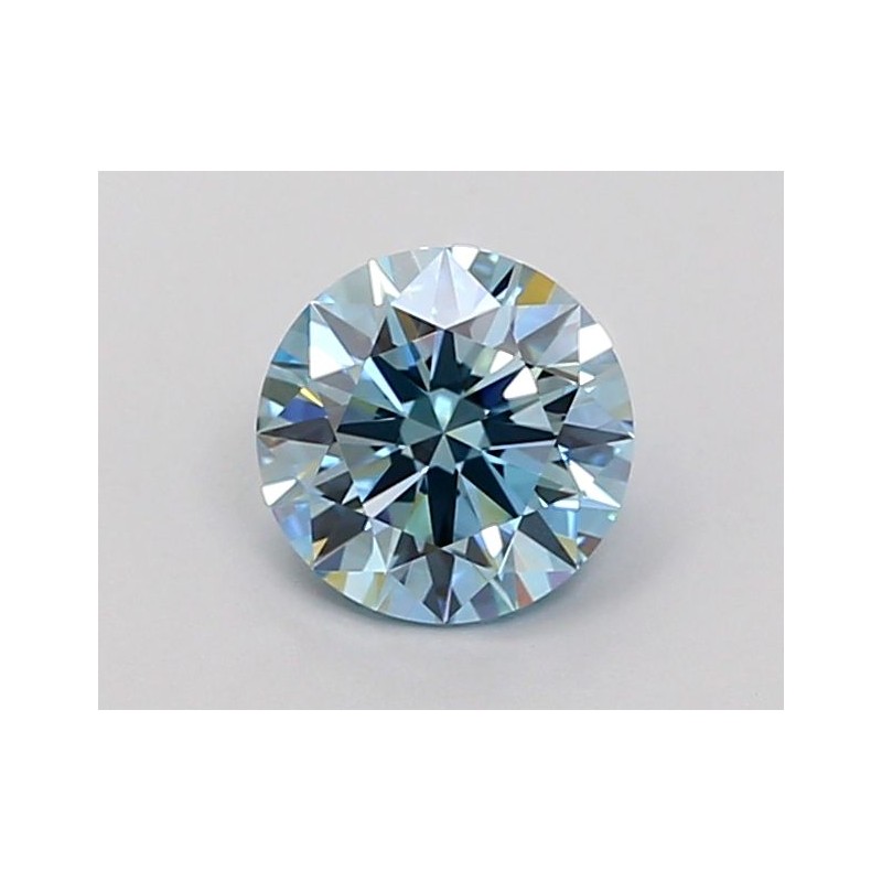 Diament laboratoryjny o barwie fantazyjnej szlif okrągły, 1.01ct, VVS1, Fancy Vivid Blue, IGI LG700514875