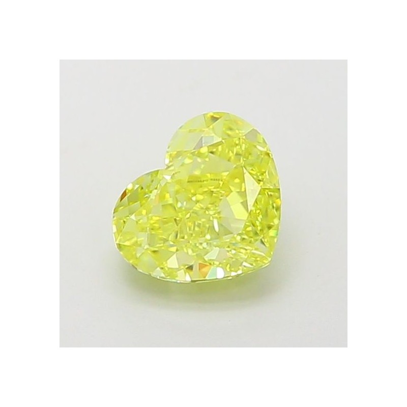 Diament laboratoryjny o barwie fantazyjnej serce, 1.26ct, VVS2, Fancy Vivid Yellow, IGI LG660455217 Diament laboratoryjny o barwie fantazyjnej serce, 1.26ct, VVS2, Fancy Vivid Yellow, IGI LG660455217