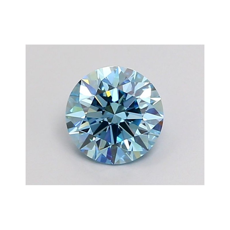 Diament laboratoryjny o barwie fantazyjnej szlif okrągły, 1.01ct, VVS2, Fancy Vivid Blue, IGI LG700514872