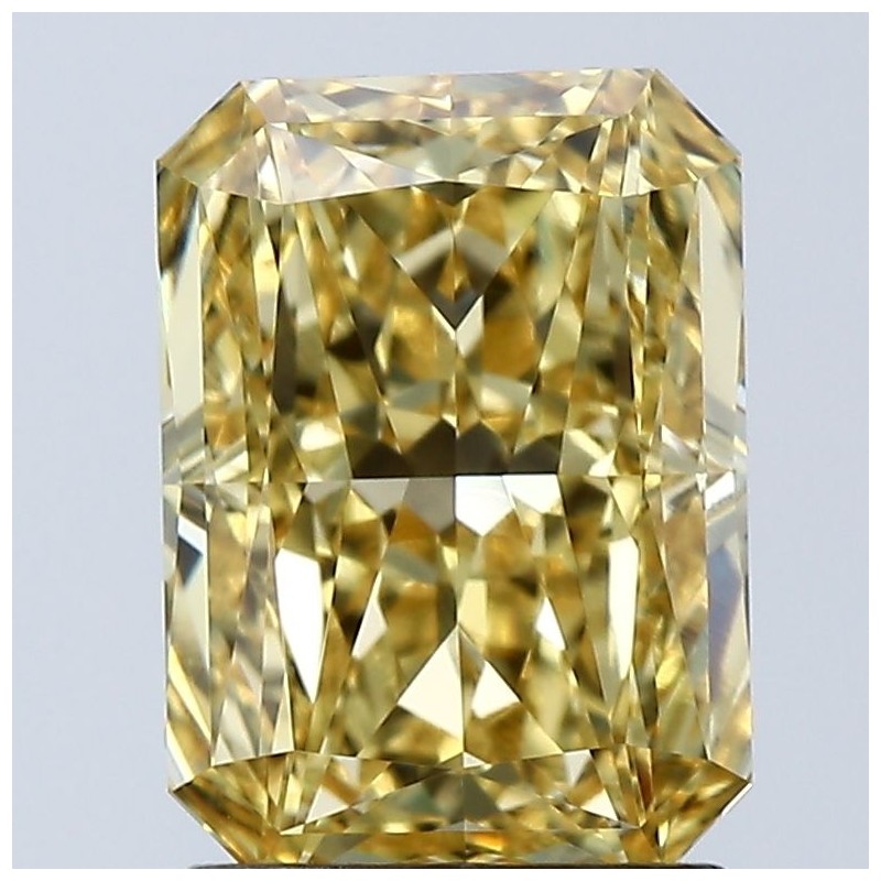 Diament laboratoryjny o barwie fantazyjnej radiant, 2.08ct, VVS1, Fancy Vivid Yellow, IGI LG678508732
