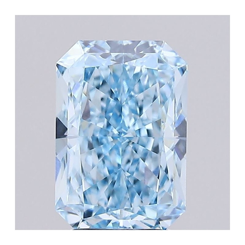 Diament laboratoryjny o barwie fantazyjnej radiant, 2.57ct, VVS2, Fancy Vivid Blue, IGI LG726569723