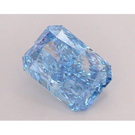 Diament laboratoryjny o barwie fantazyjnej radiant, 1.25ct, VVS2, Fancy Vivid Blue, IGI LG698596901