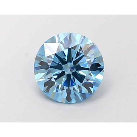 Diament laboratoryjny o barwie fantazyjnej szlif okrągły, 1.06ct, VVS2, Fancy Vivid Blue, IGI LG702505376