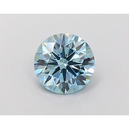 Diament laboratoryjny o barwie fantazyjnej szlif okrągły, 1.08ct, VVS2, Fancy Vivid Blue, IGI LG700517116