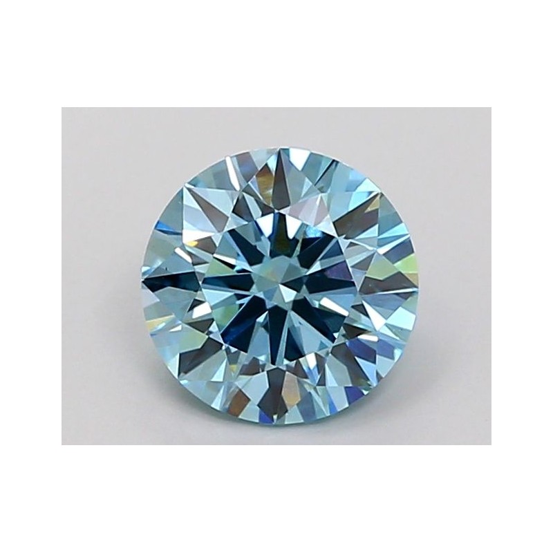 Diament laboratoryjny o barwie fantazyjnej szlif okrągły, 1.58ct, VVS2, Fancy Vivid Blue, IGI LG700514881 Diament laboratoryjny o barwie fantazyjnej szlif okrągły, 1.58ct, VVS2, Fancy Vivid Blue, IGI LG700514881