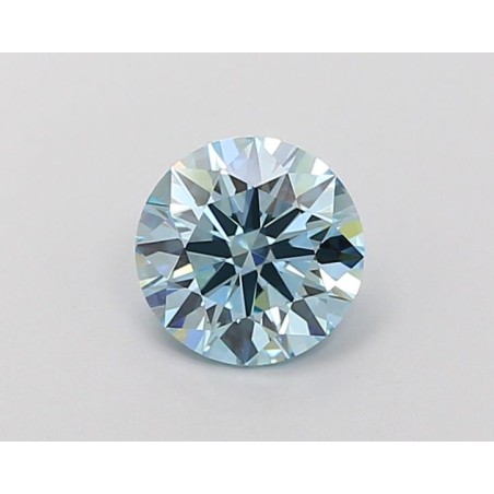 Diament laboratoryjny o barwie fantazyjnej szlif okrągły, 1.02ct, VVS2, Fancy Intense Blue, IGI LG700517117